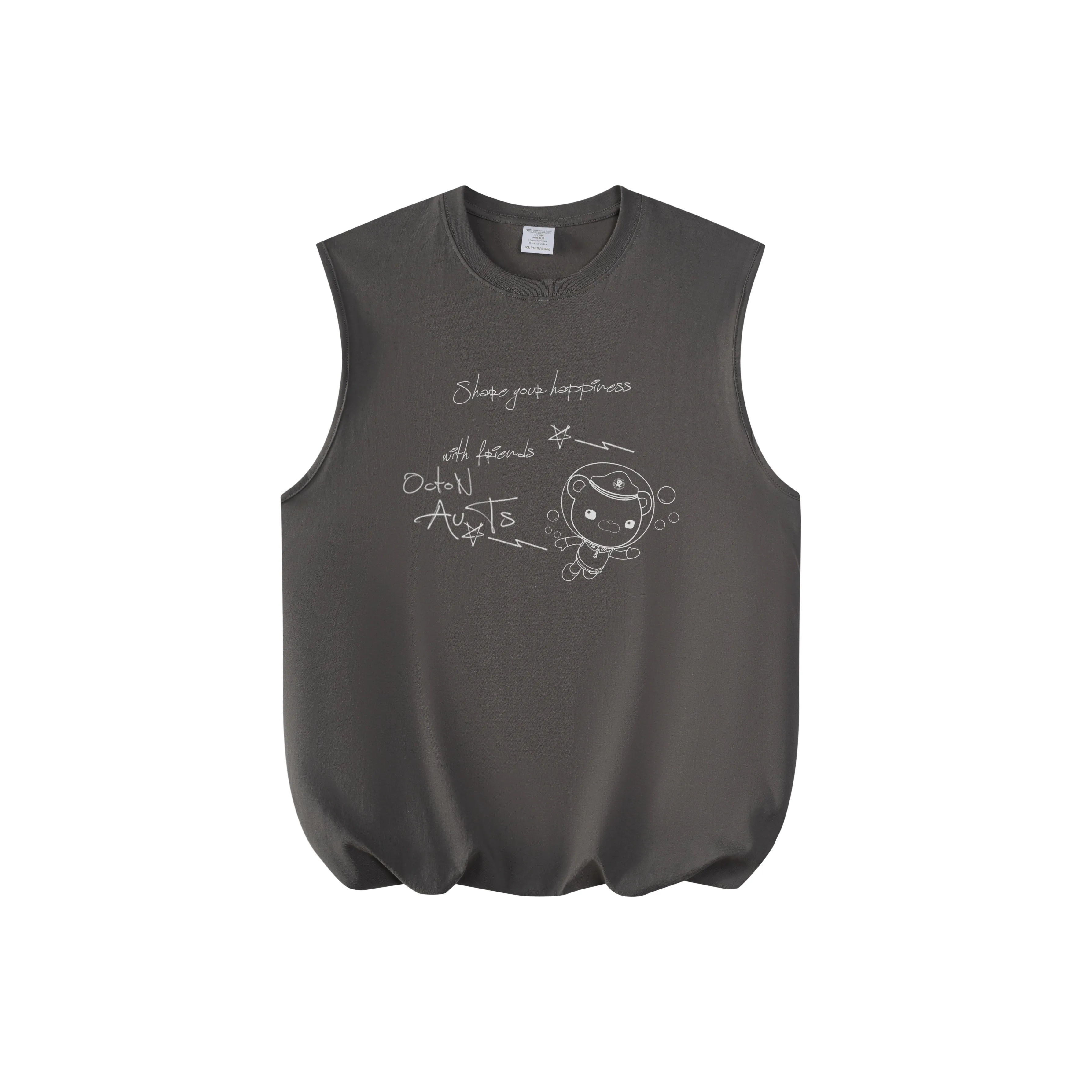 Маленькие колонны под водой Унисекс Майки