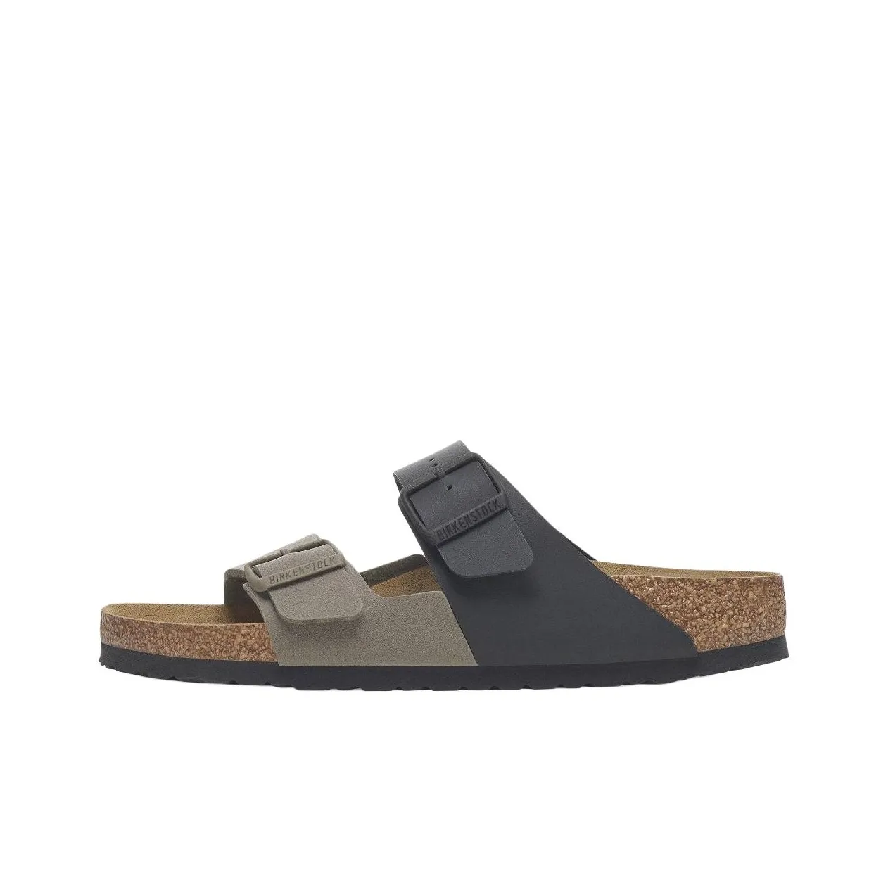Birkenstock Arizona Split EVA Устойчивые к истиранию Слипоны Унисекс Черный Серый Стандартный Свободный крой