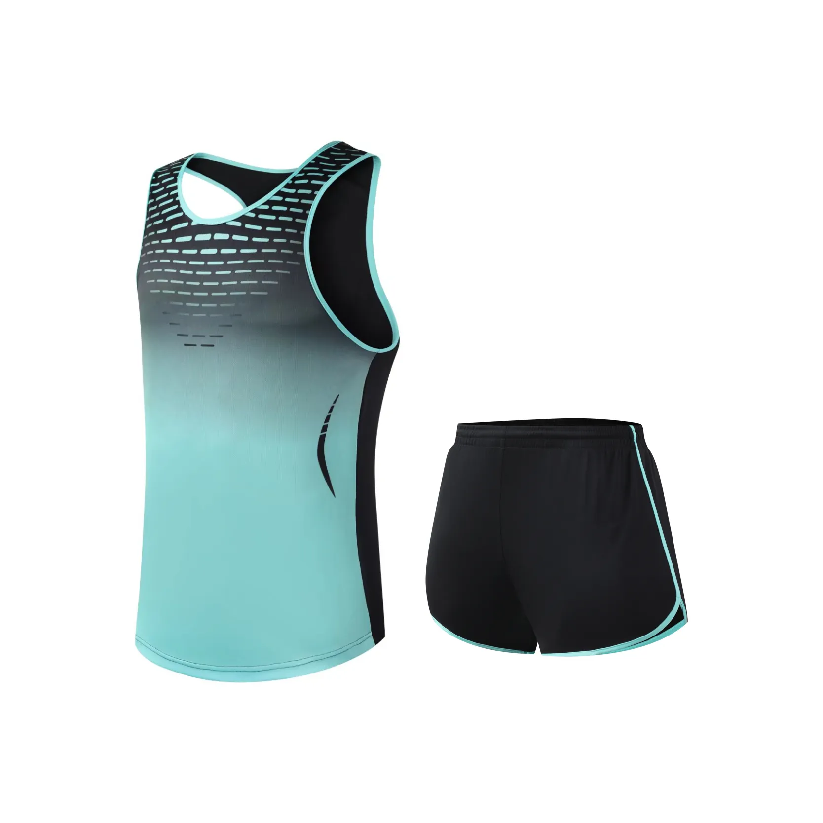 KPADB Спорт Morning RUN Running fitness Без рукавов Track Field Одежда Комплекты Мужской