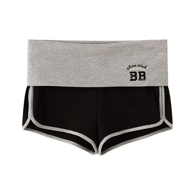 CHUU Черные Женские Повседневные Шорты