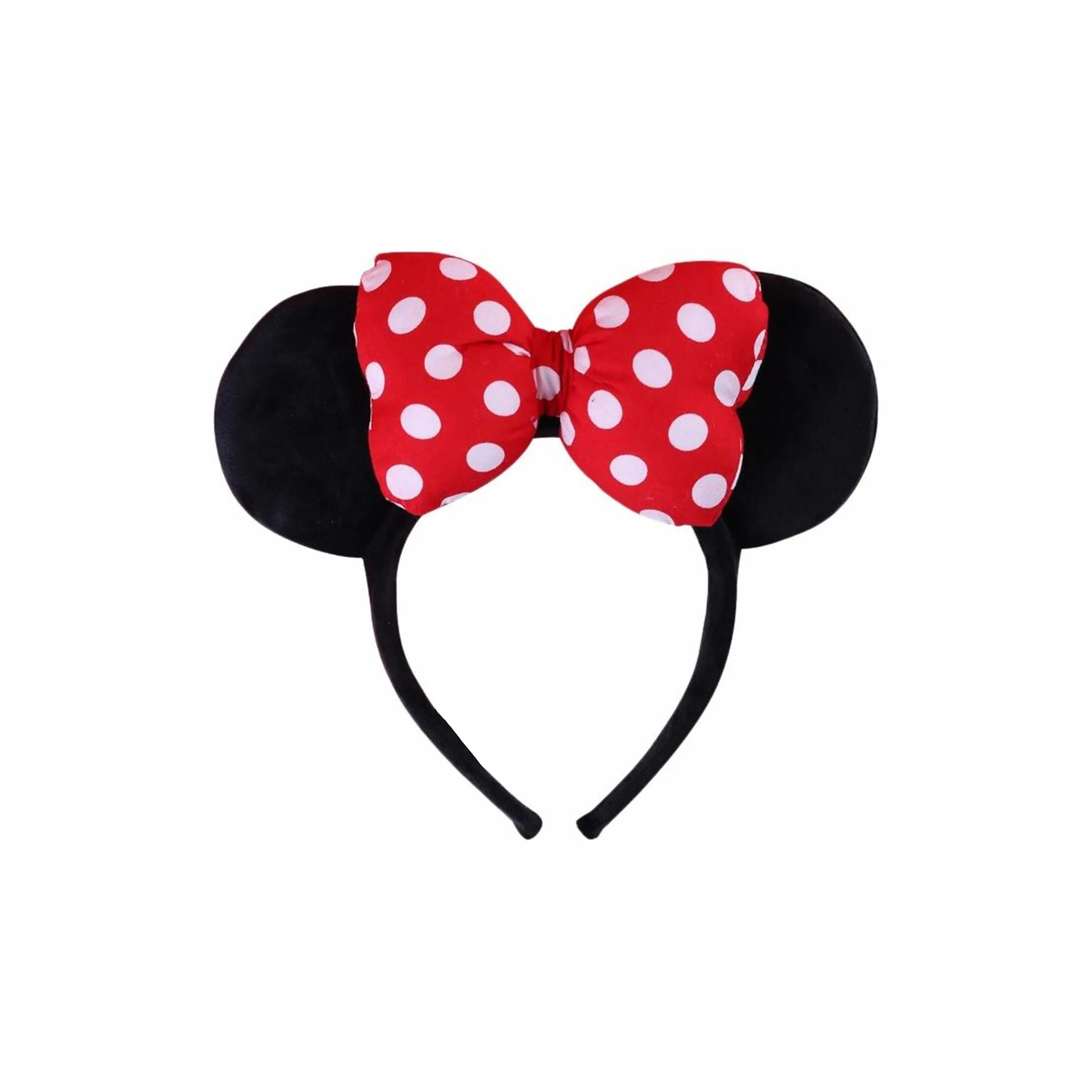 Disney Minnie Series Полиэстер Ободки для волос Женские Красный Черный