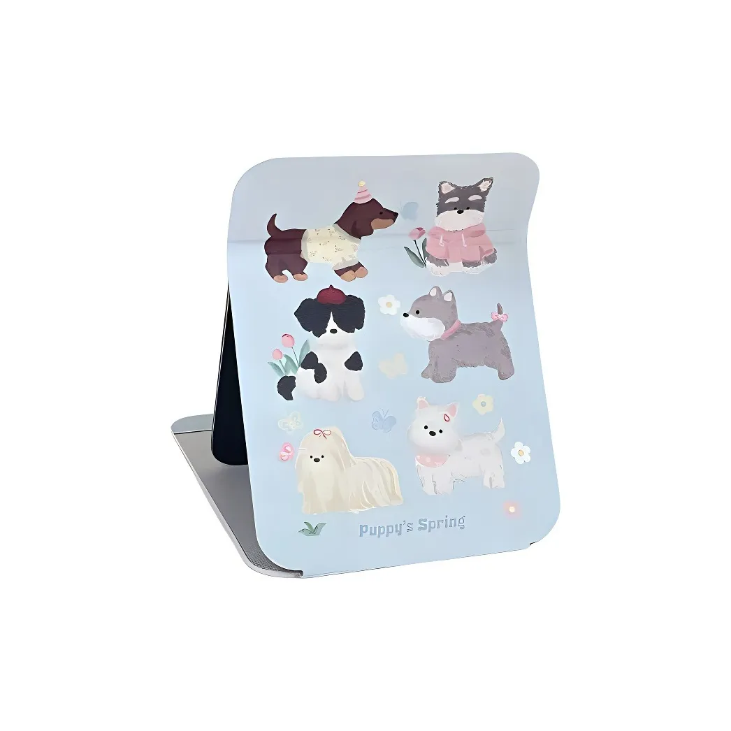 LUTEDAN Настольный Портативный Минималистичный Настольный Зеркало с Карманом Складной для Домашнего Использования Косметические Инструменты