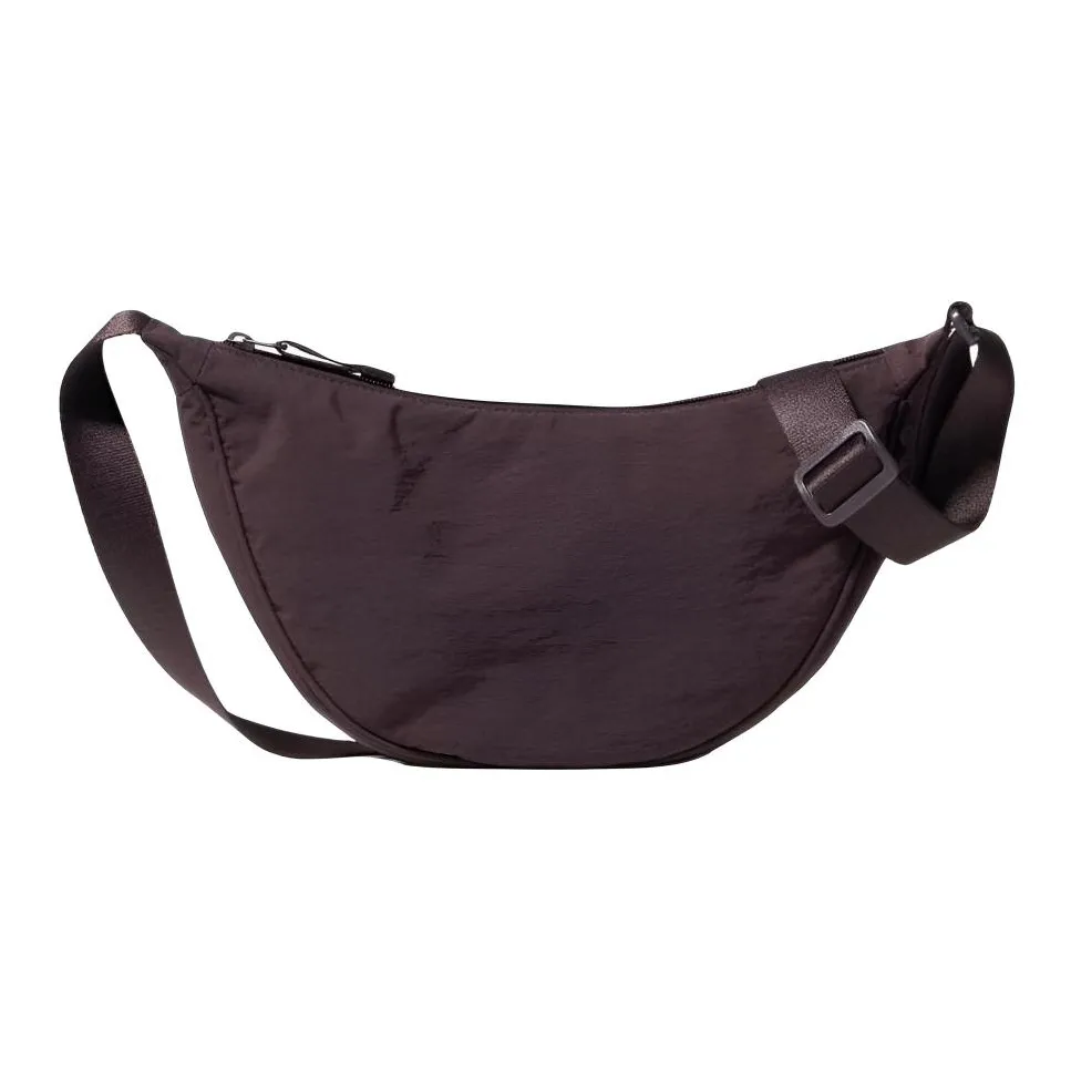 UNIQLO Нейлоновая сумка-пельмени сумка через плечо сумка на плечо стандартная женская темно-фиолетовая