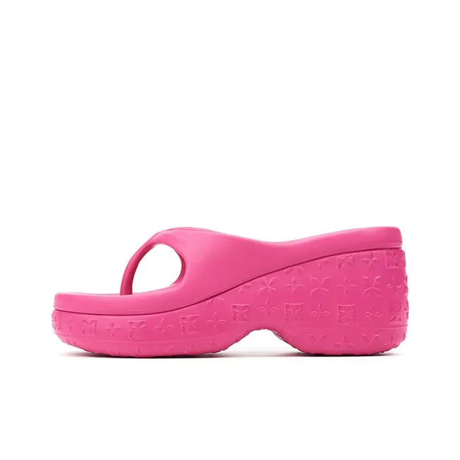TRAPAR WAVES Шлепанцы Женские Фуксия
