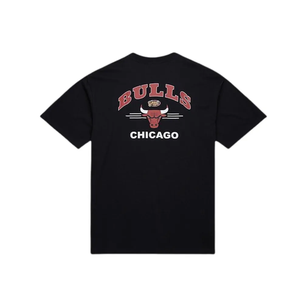 MITCHELL NESS X NBA Chicago Bulls Футболка Унисекс Черная