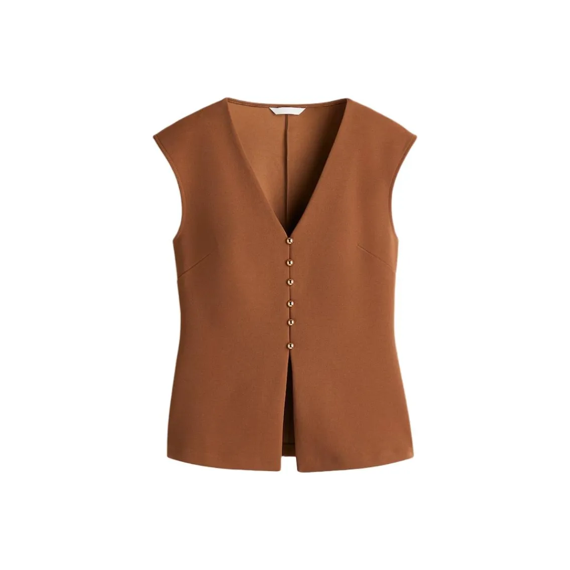 H&M Коричневые Женские Майки