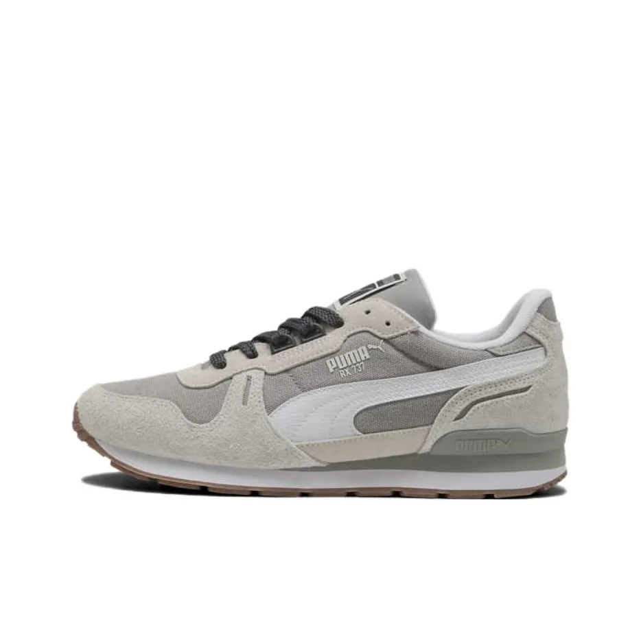 PUMA Rx 737 Low Топ Casual Унисекс Серый Белый