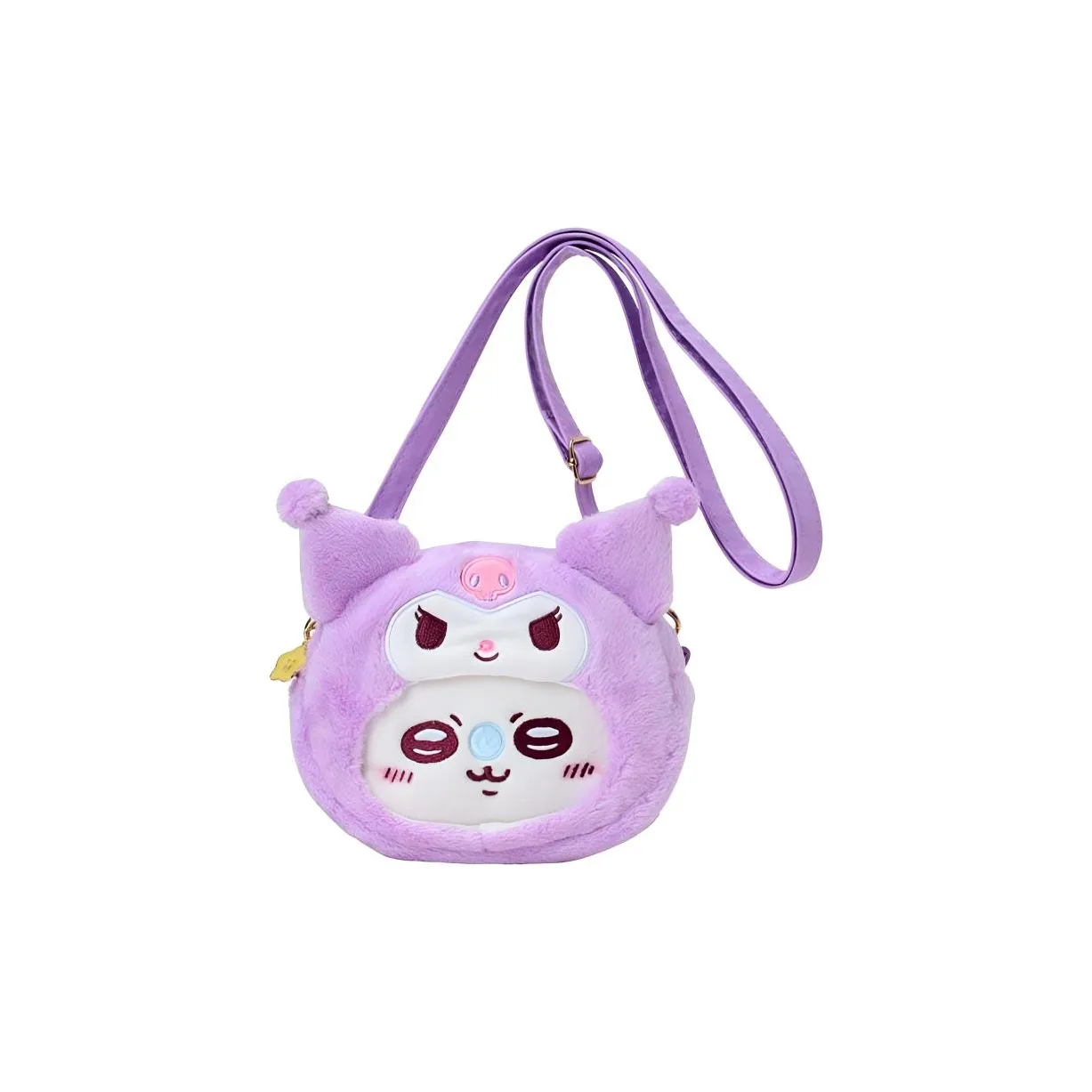 Sanrio Polyester Сумка через плечо Стандартная Женская Фиолетовая