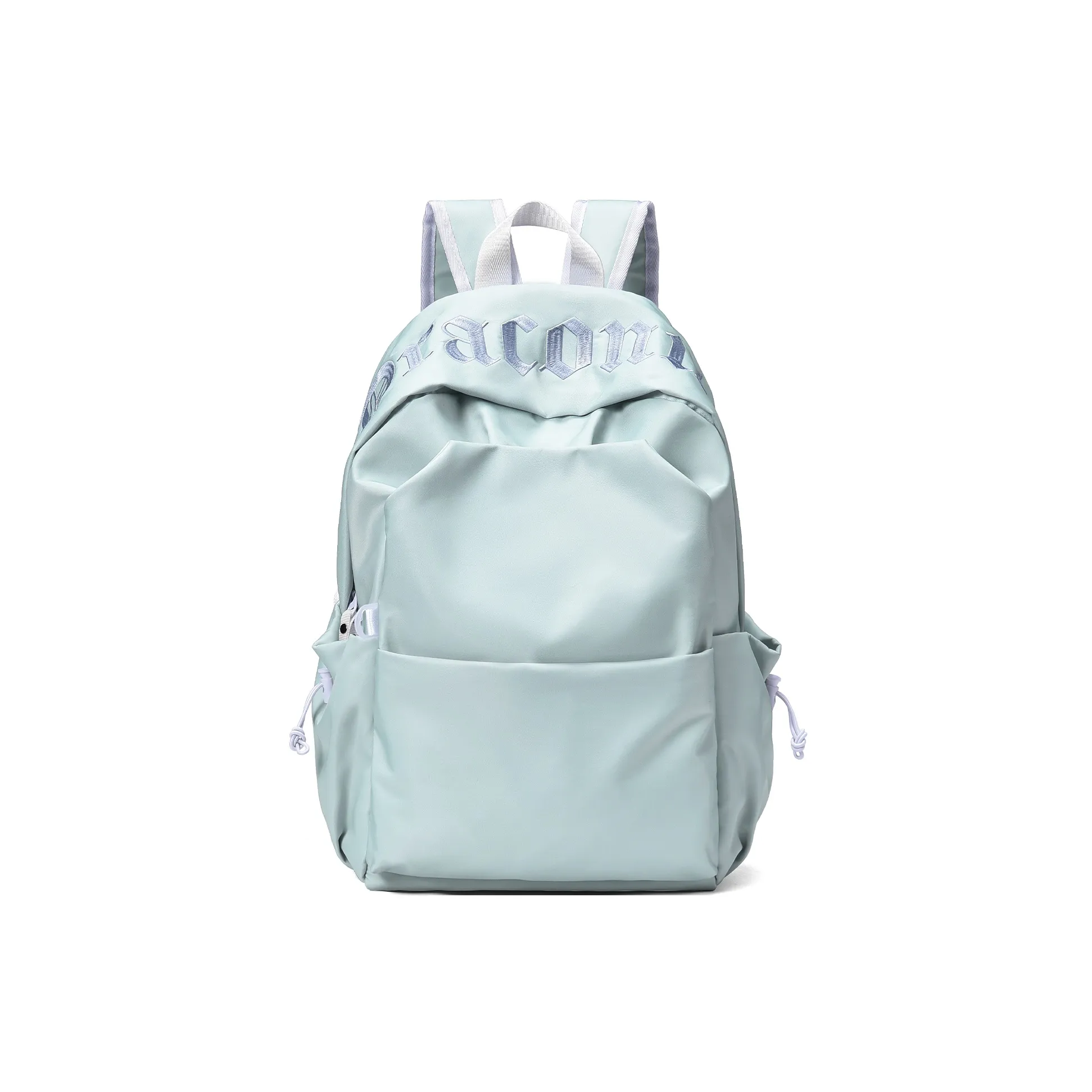 DRACONITE Polyester Large Capacity Backpack 15.6 Inches Laptop Bag Regular Unisex Gray Blue