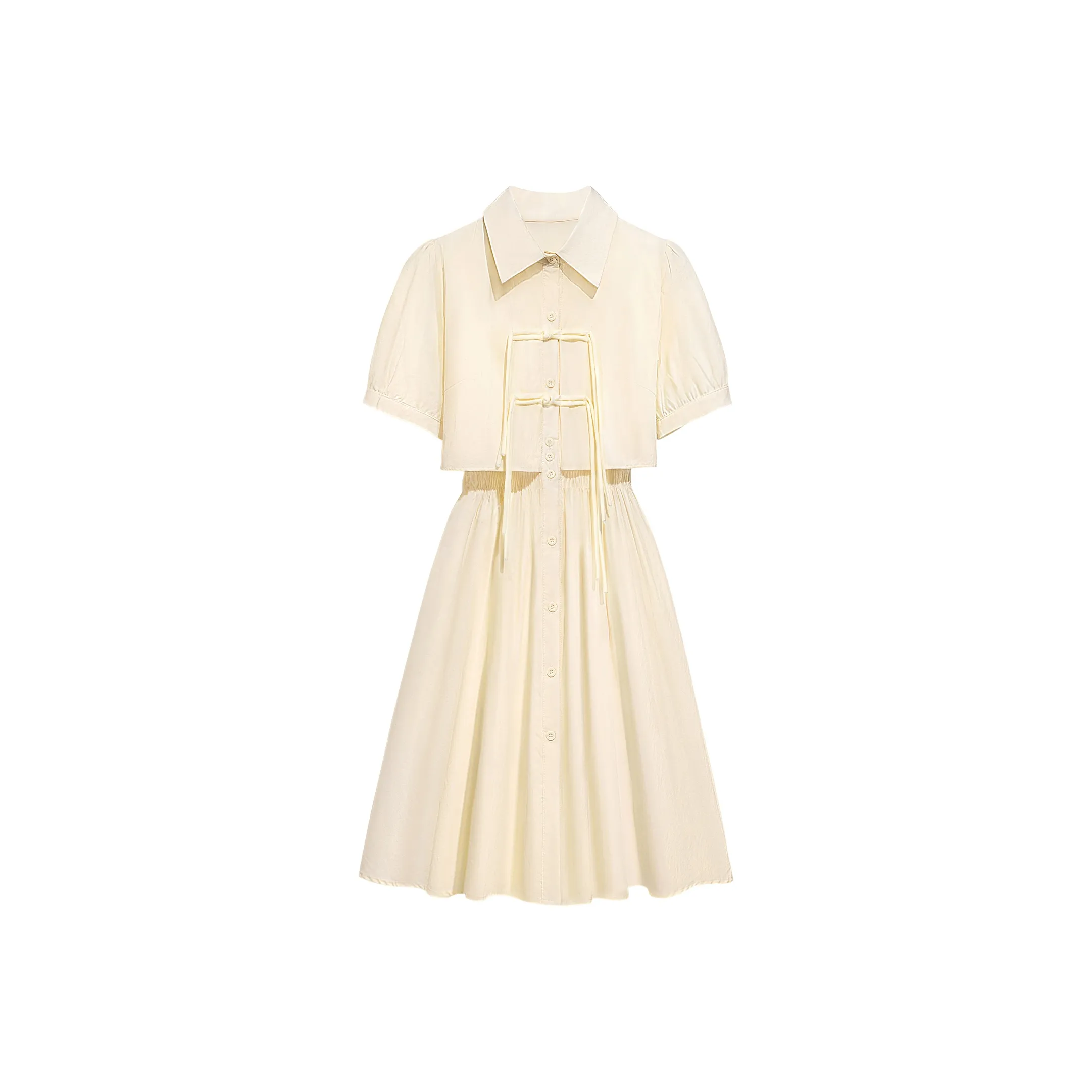 Cypress House Короткий рукав Платье Женское