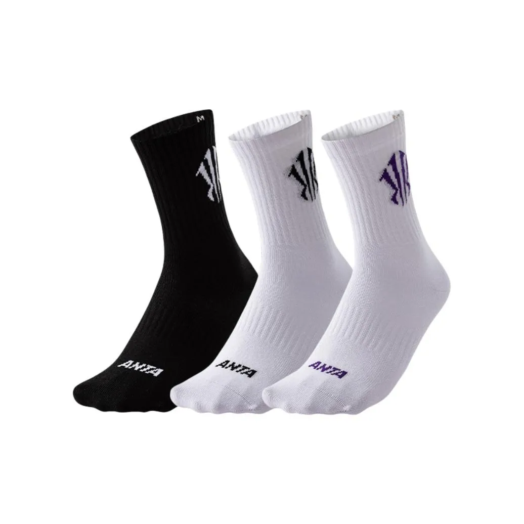 ANTA Баскетбольные носки унисекс упаковка из 3 пар