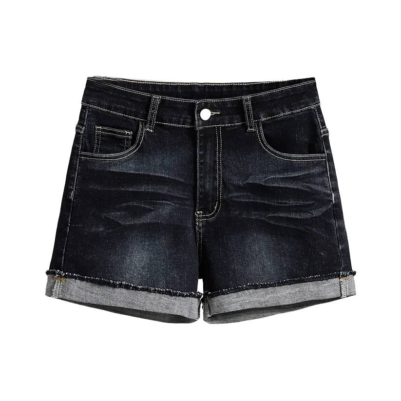 ACJL Лето Горячая девушка Низ Шаговый шов Облегающие Горячие штаны Штаны с манжетами Женские