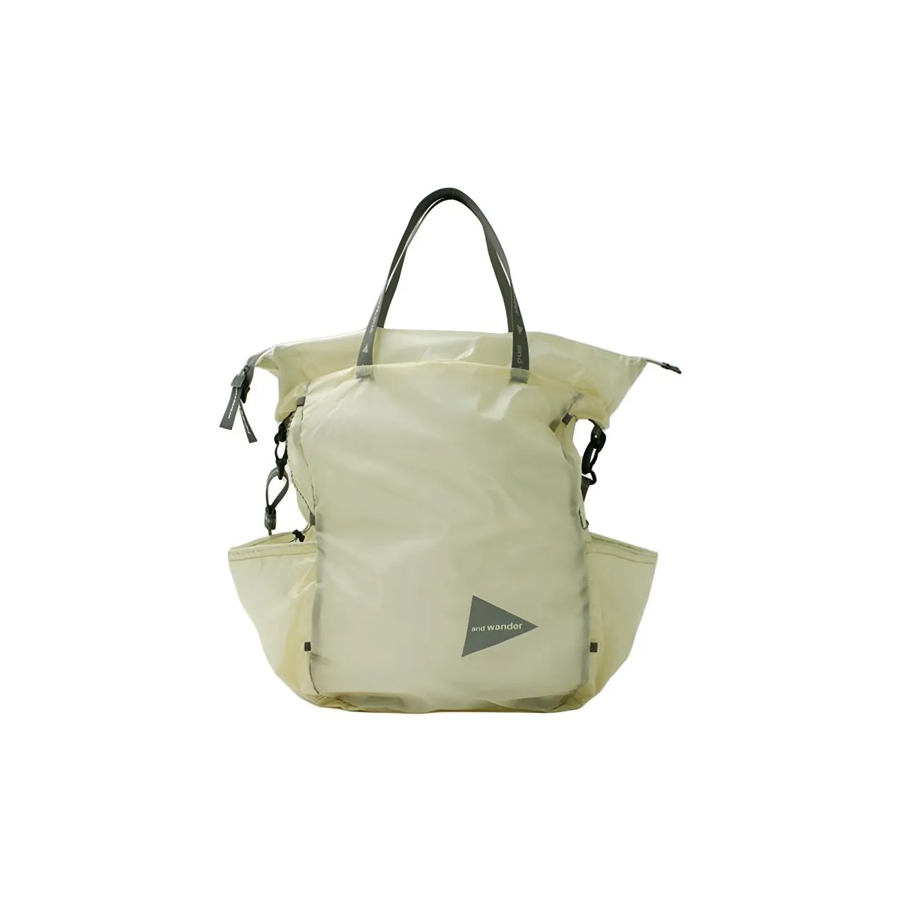 And wander Collaboration 17,5L Сумки Нейлон Белый Мужской