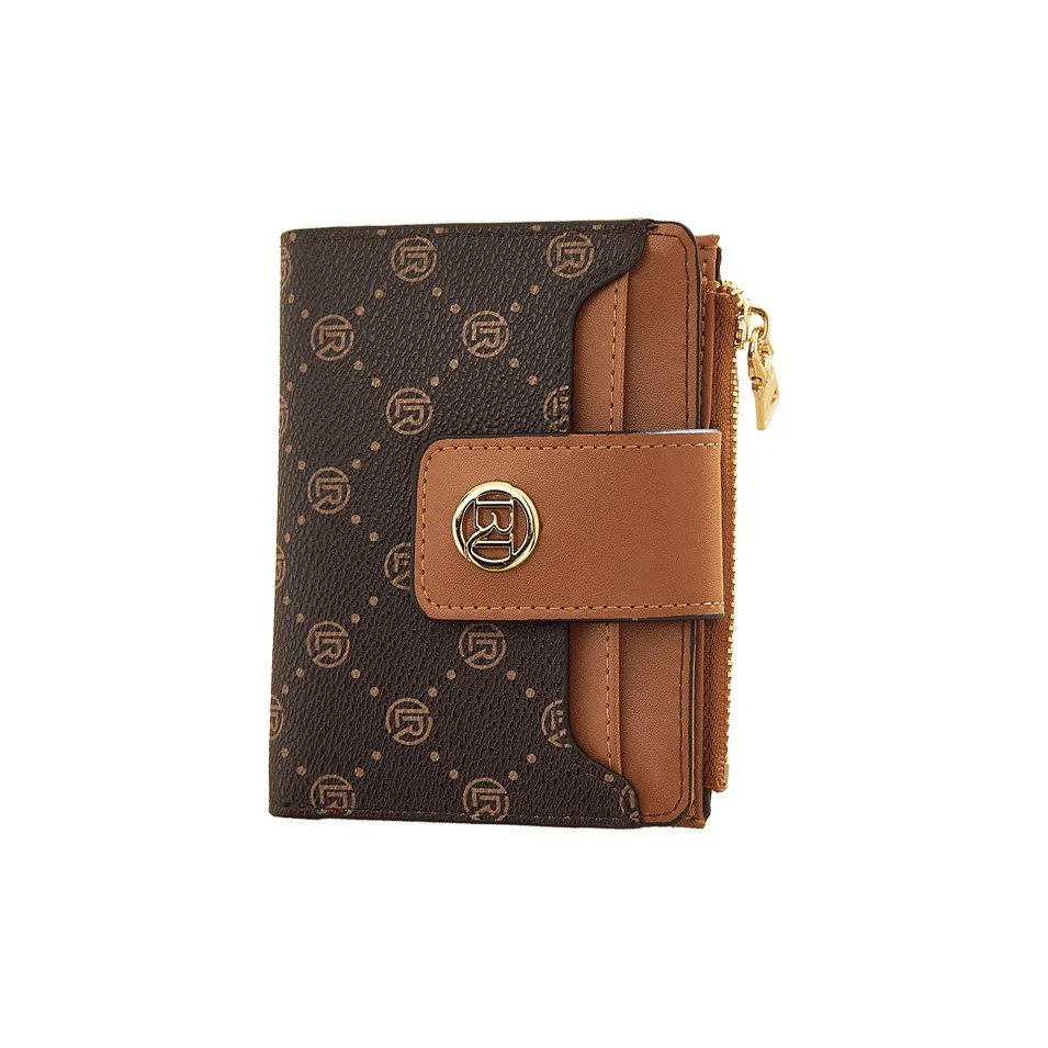 Old Man's Head Синтетическая кожа Кошелек Унисекс Кофе