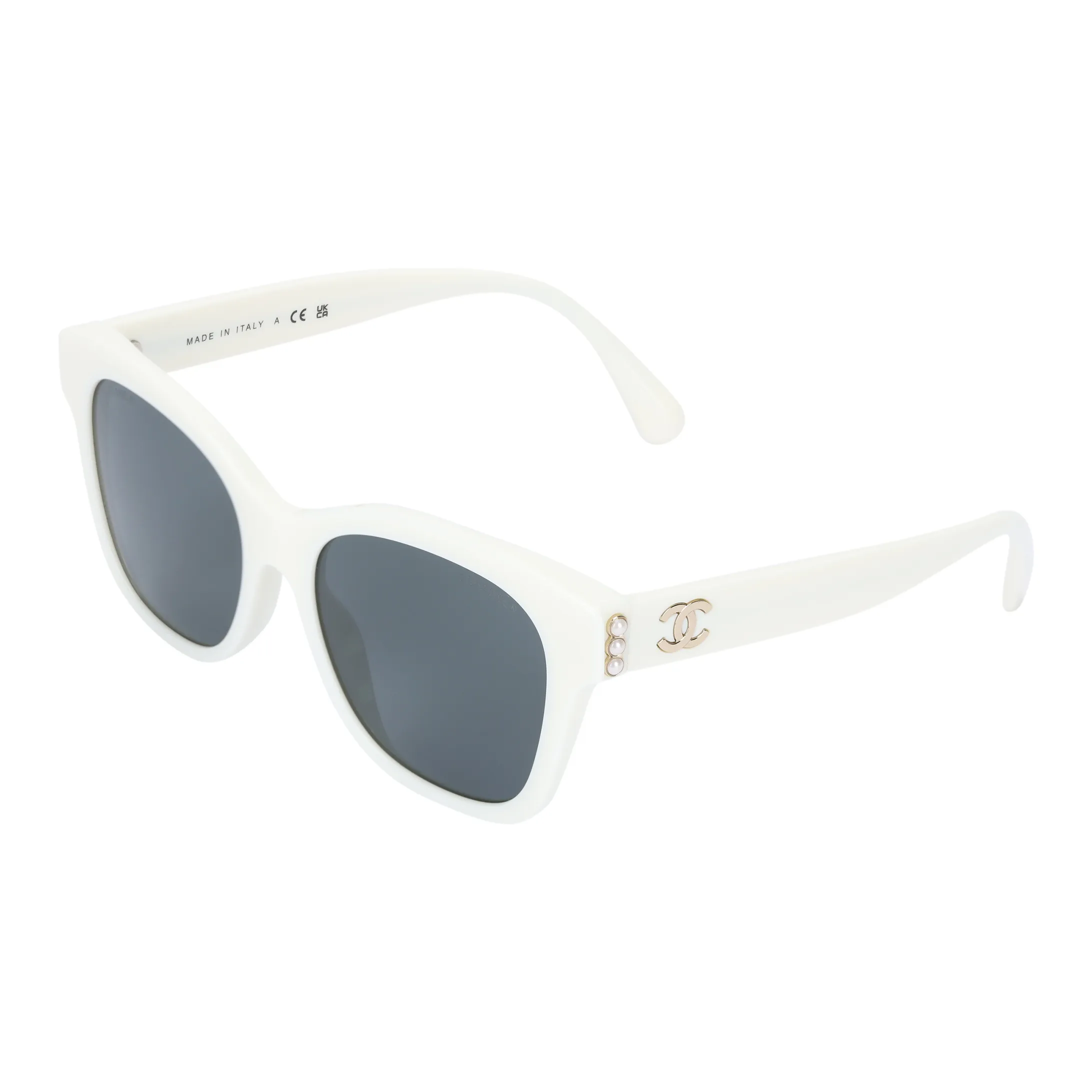 CHANEL Resin Square Sunglasses Unisex