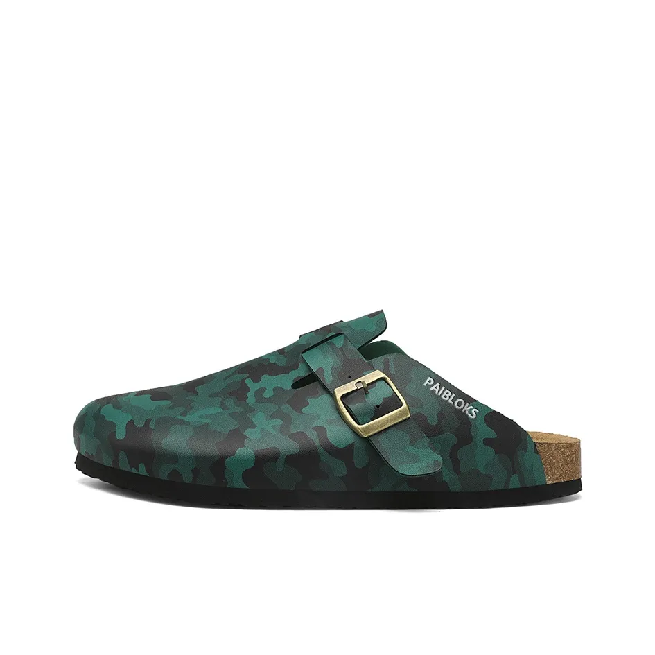 PAIBLOKS Пробковая подошва PVC поливинилхлорид ЭВА тихий противоскользящий домашние тапочки унисекс