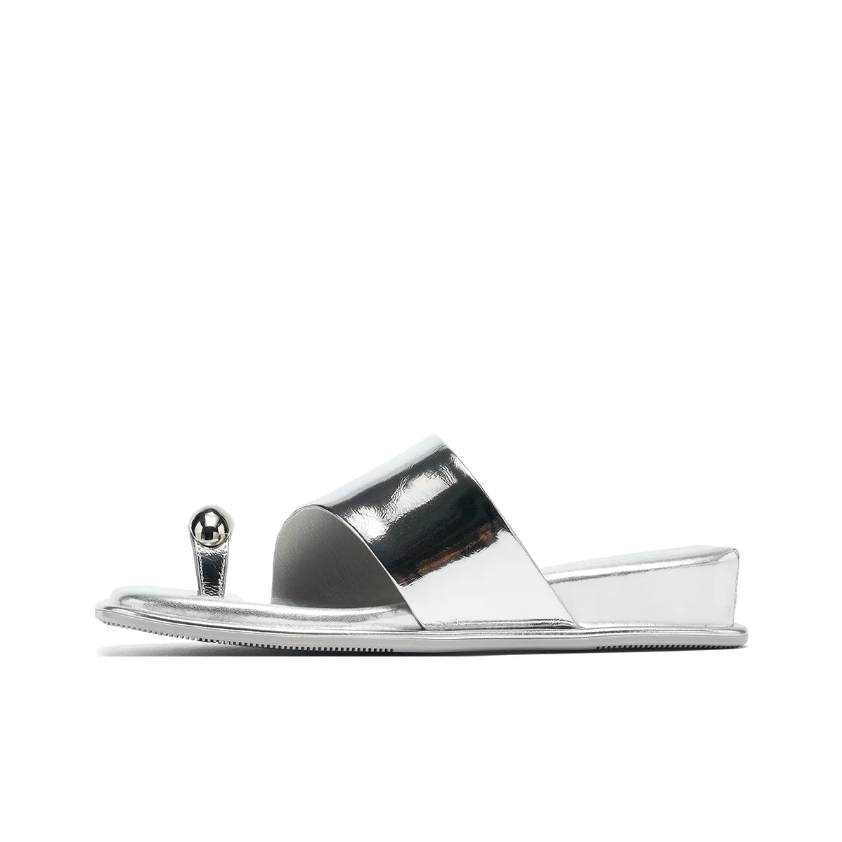 ST SAT Слипоны Женские Серебряные