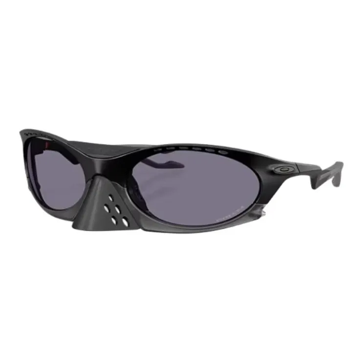 Oakley Injection Molded Нерегулярная форма Солнцезащитные очки Унисекс Черный