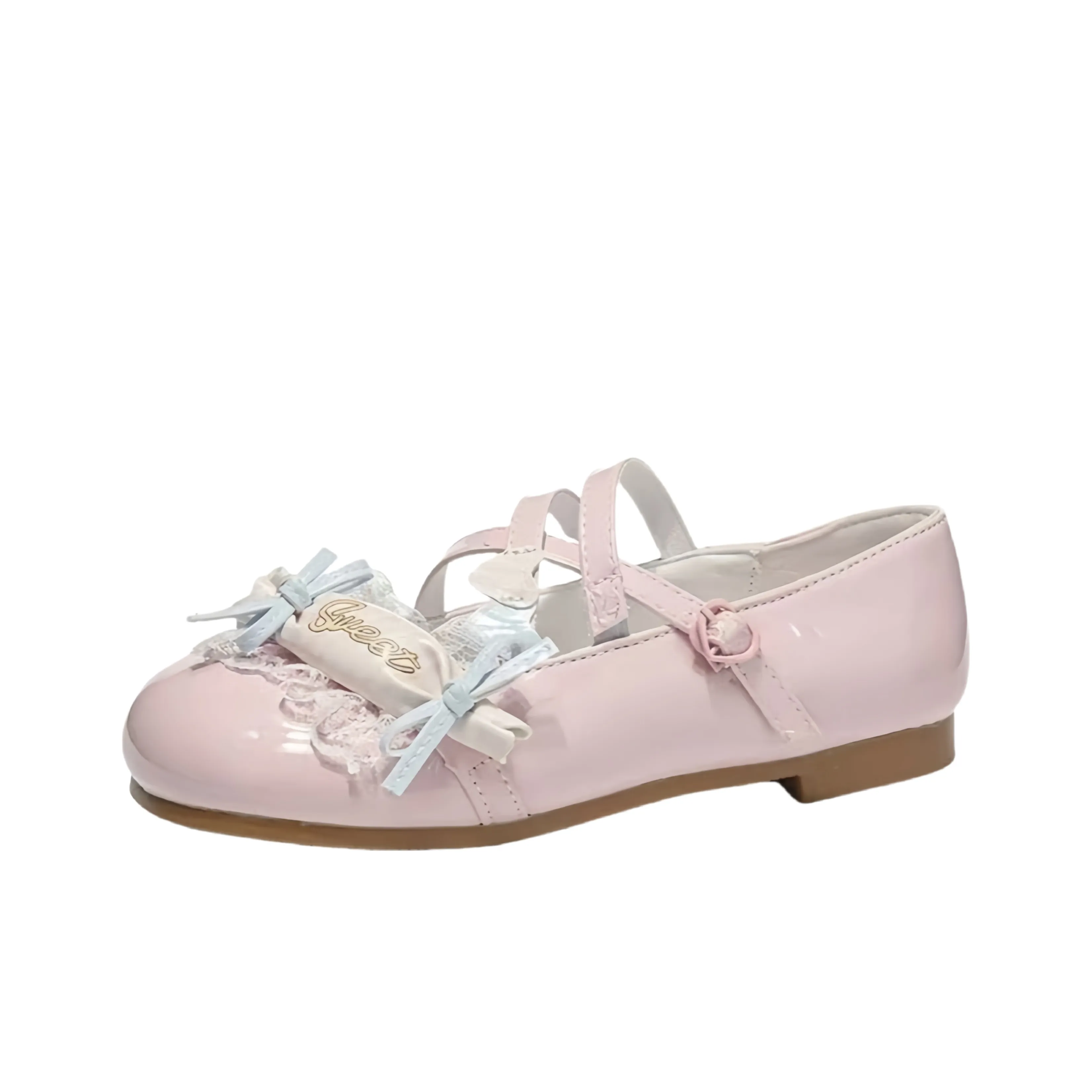 BINGO DUCK Плоская подошва Туфли Мэри Джейн Женские