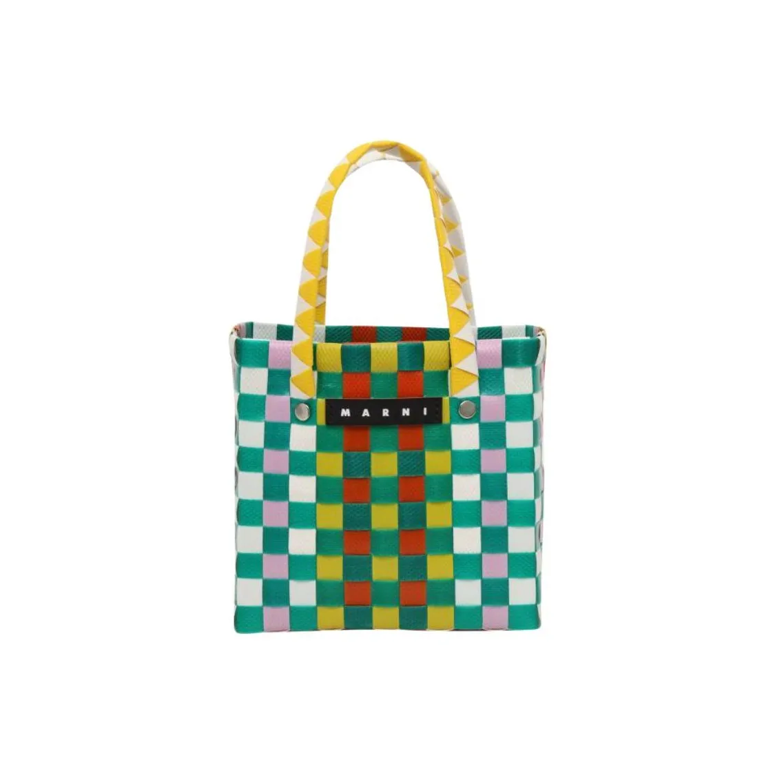 MARNI Пластик Тоут Сумка Сумка для покупок Сумка Обычный Унисекс Многоцветный