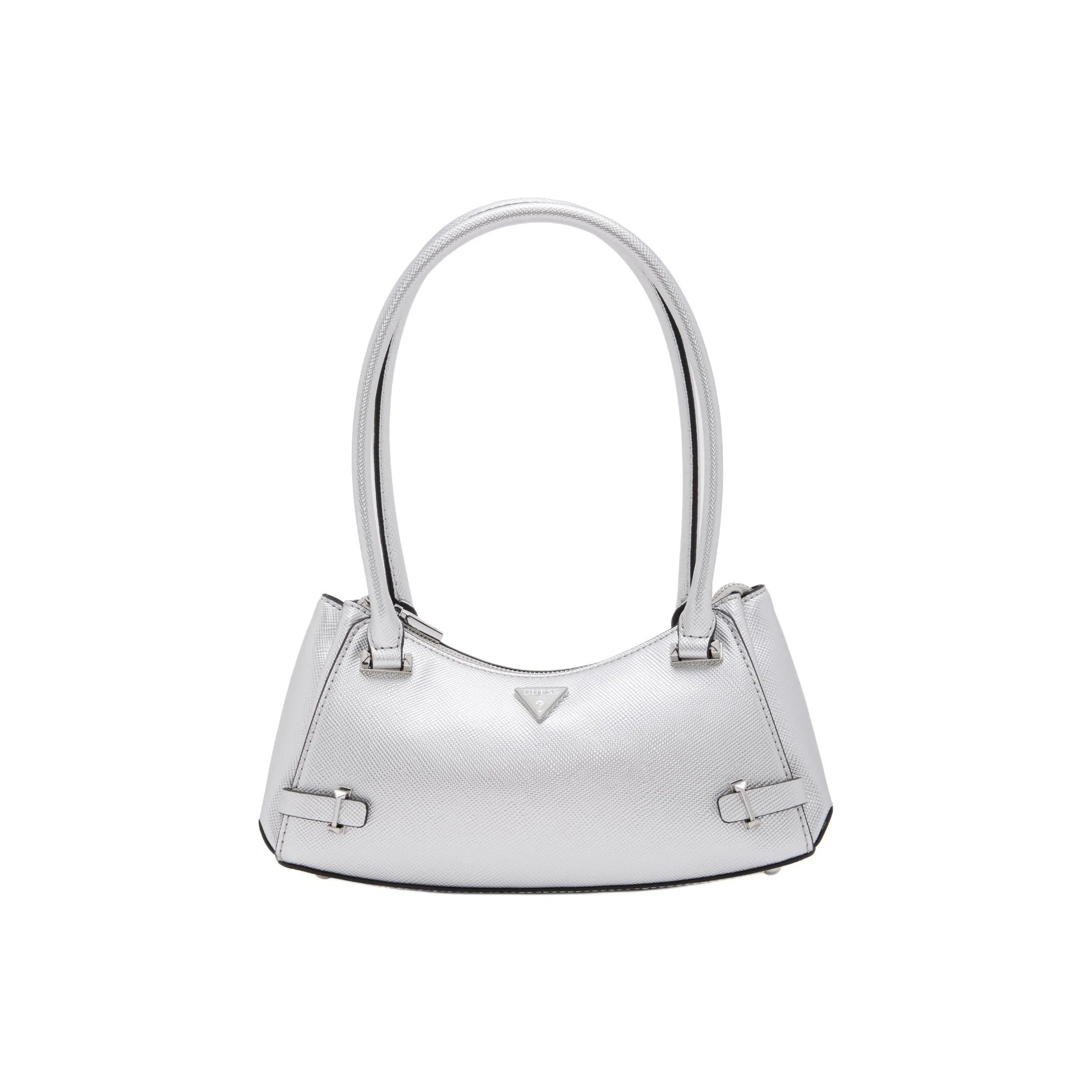 GUESS Искусственная кожа Багет Сумка Плечевая сумка Женская Белая