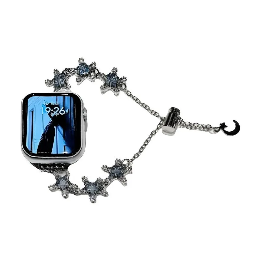 Ремень Wei Xin совместимость с Apple Watch металл модели Series 10 11 9 8 7 SE Ultra 2