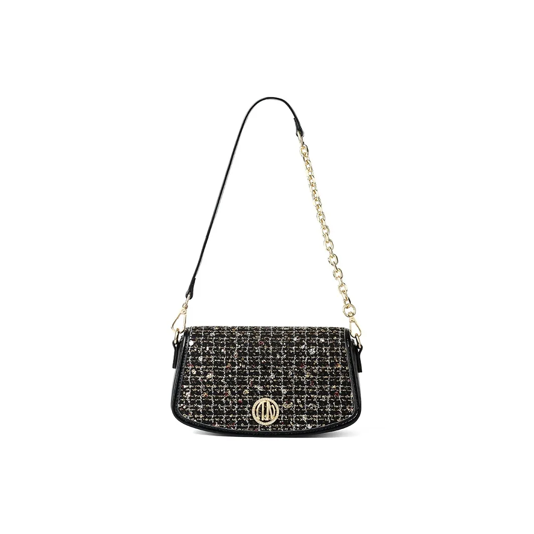 TUCANO ПУ (полиуретан) Седло Сумка Сумки через плечо Сумка на плечо Стандартная Женская Блестящая Черная