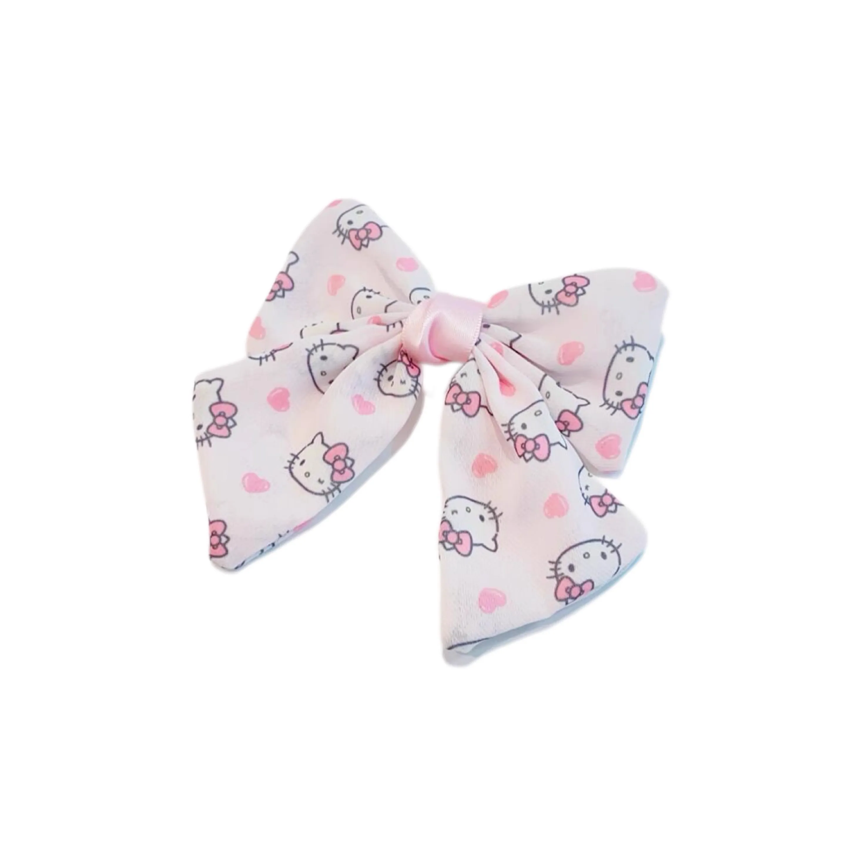 Sanrio Hello Kitty Chiffon Заколки для волос Женские