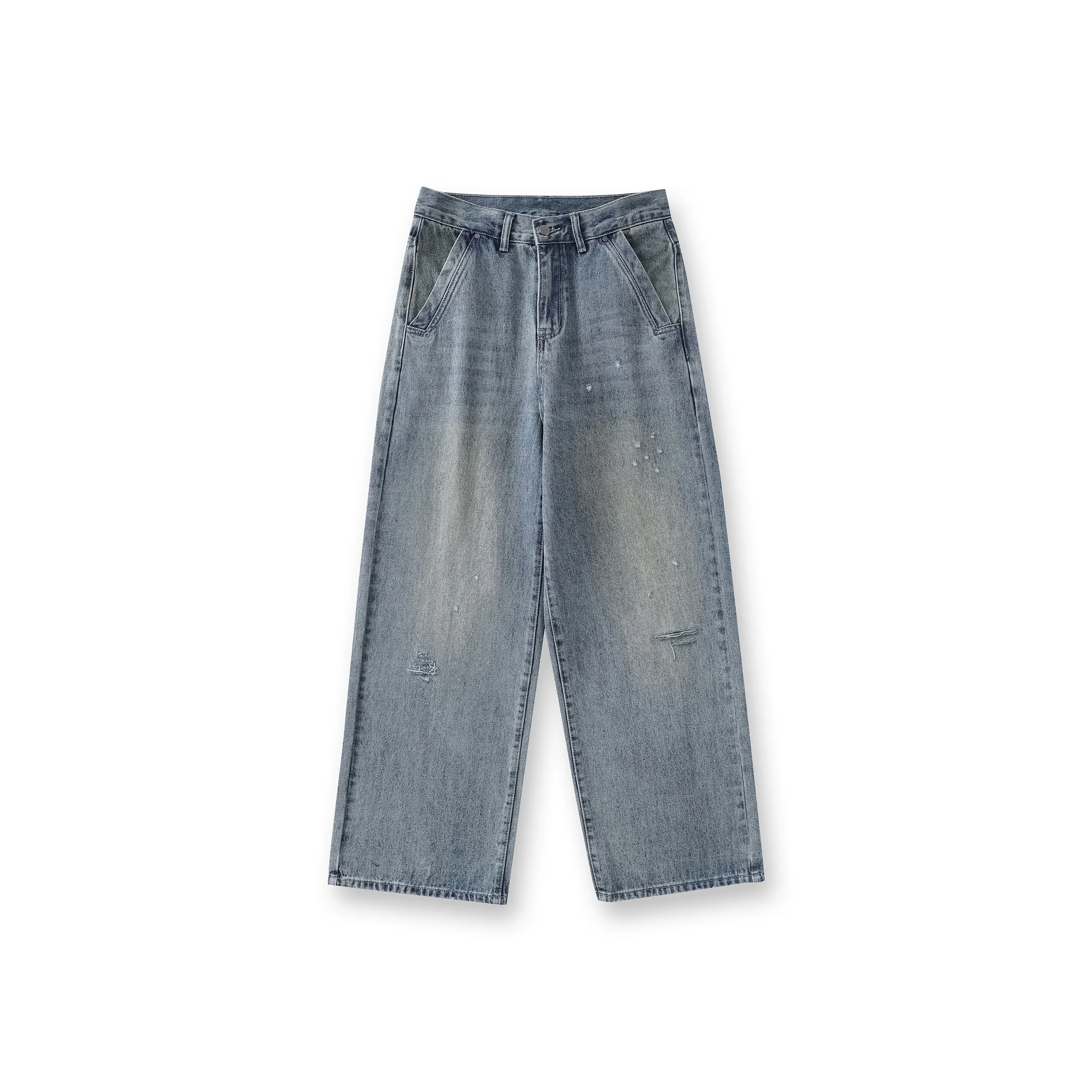 HIPHOPPUNKS Синий Мужской Джинсы