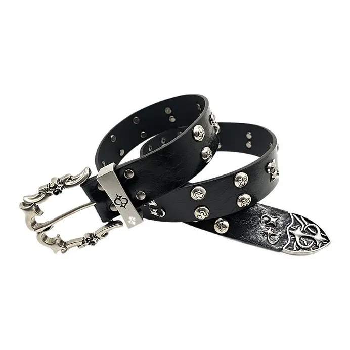 ЮЙЧЖАОЛИНЬ Спилок коровья кожа Ремни Унисекс Ширина 3,7CM