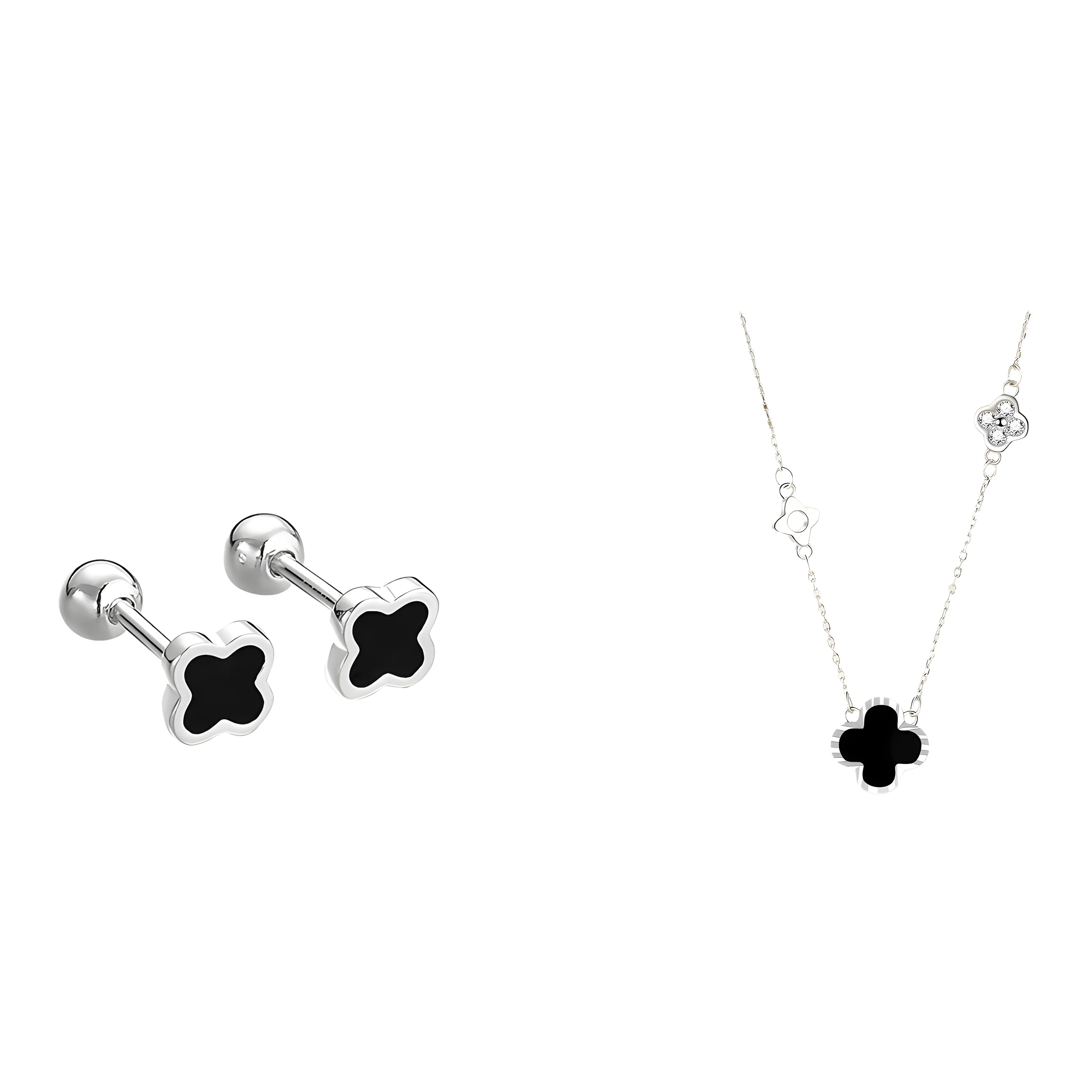 Серьги-гвоздики Braided Bun Alloy Женские