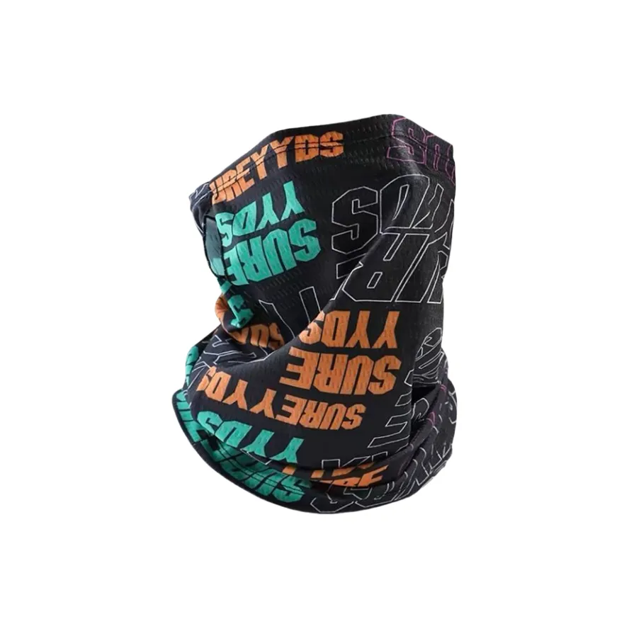 Coated Graffiti Полиэстер Маски с защитой от солнца Унисекс