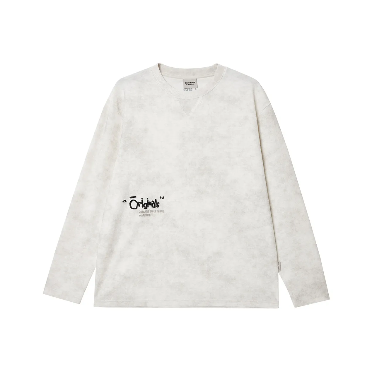 JACK&JONES A06 Raw Белый Мужская T-Рубашка