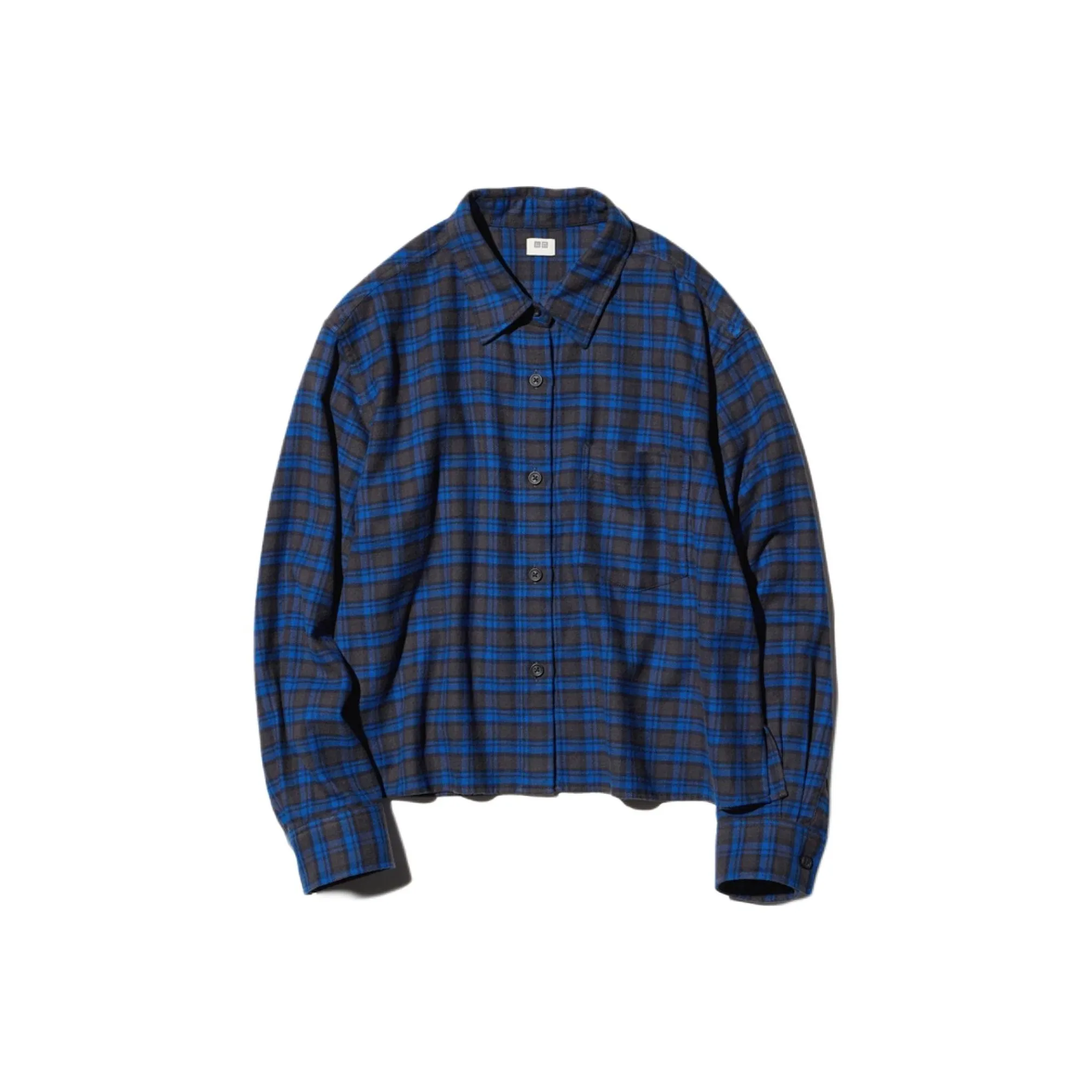 UNIQLO Королевский синий Женские Рубашки