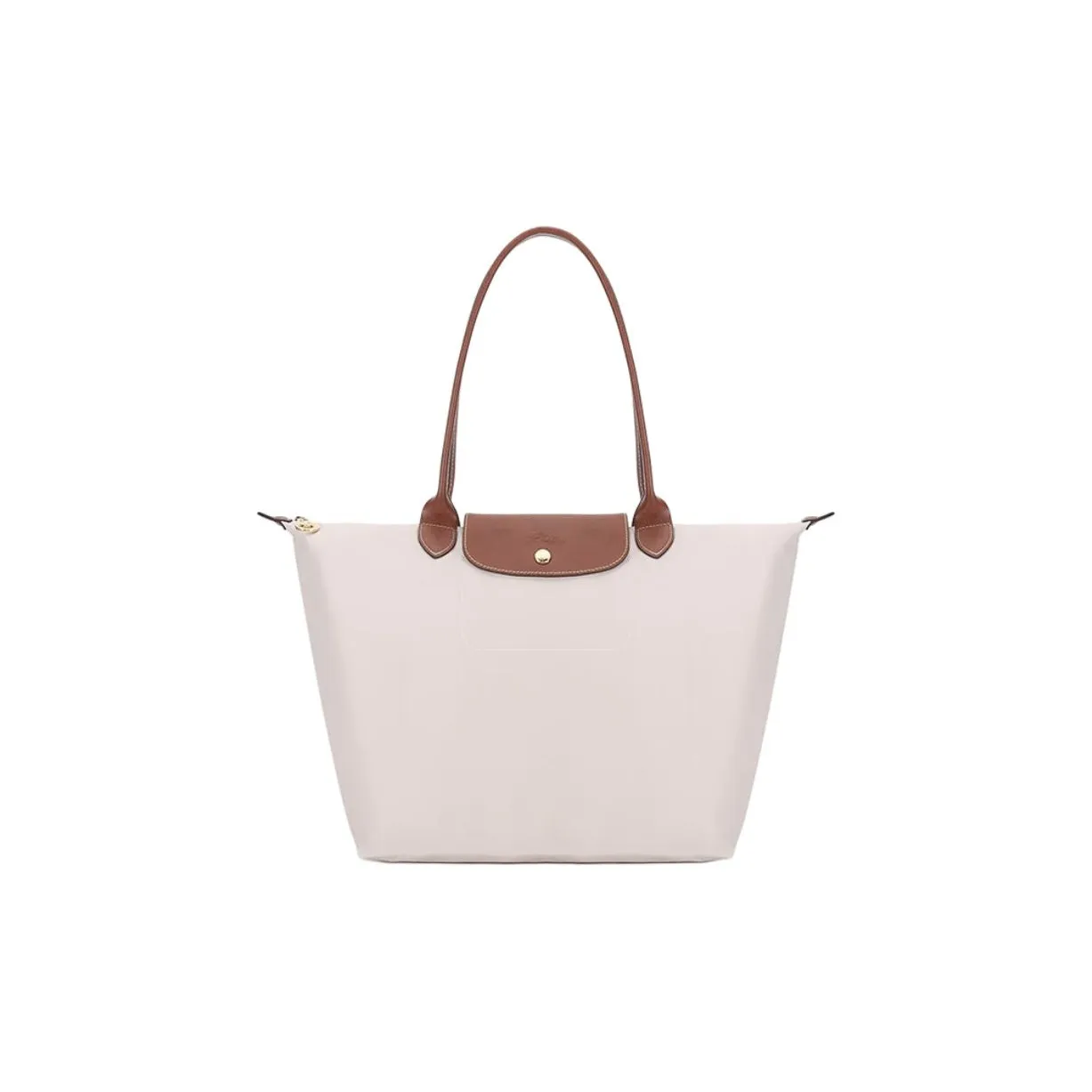 LONGCHAMP Canvas Shopping Bag, Dumpling Bag, Shoulder Bag Tubas Women's Paper Color