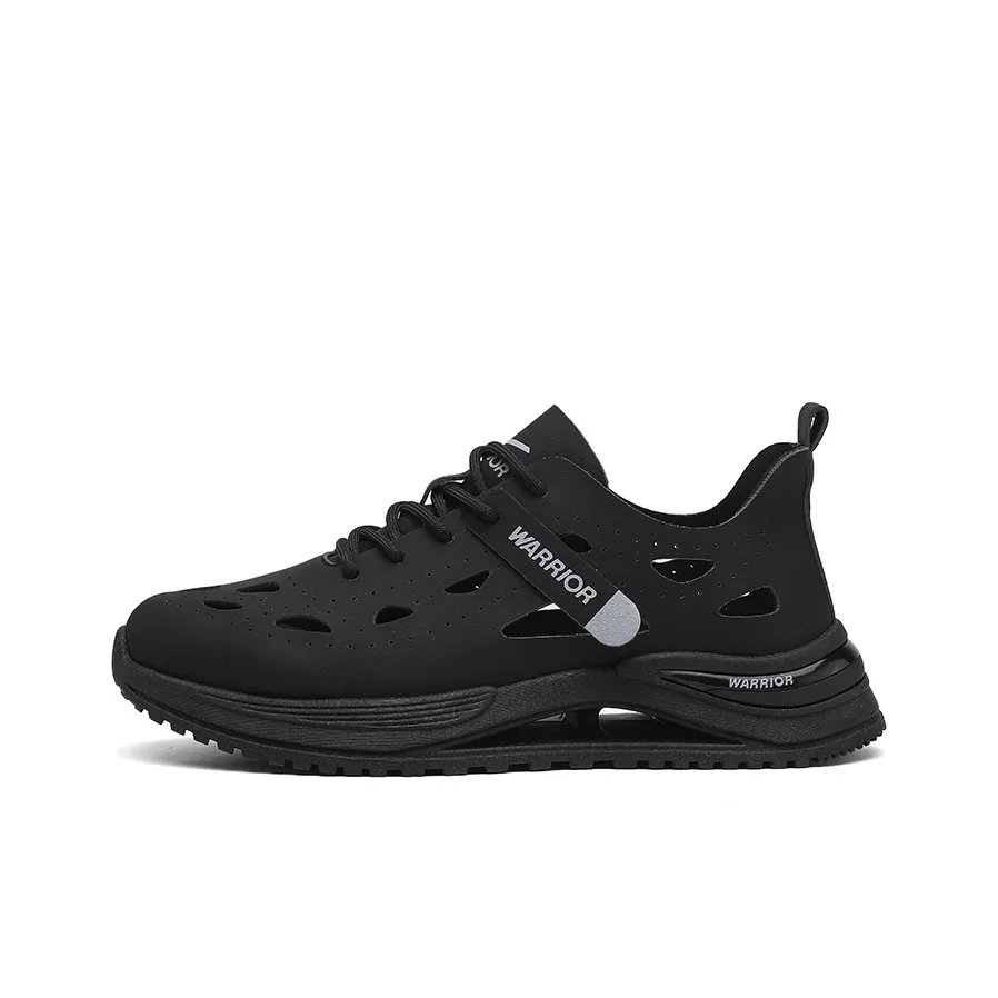 Warrior Дышащий Устойчивый к истиранию Легкий Обувь для походов Мужской Черный