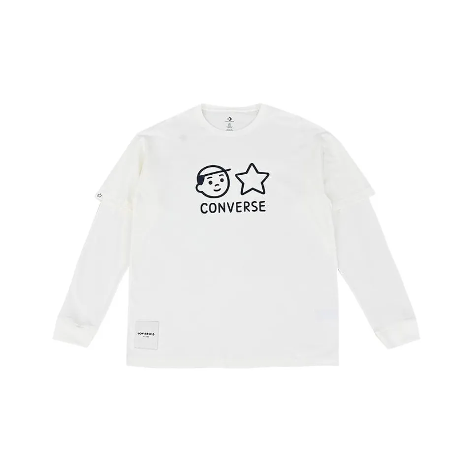 Конверс Белая Унисекс Футболка