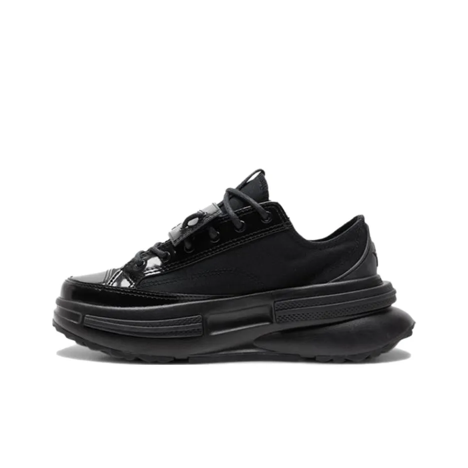 Converse Chuck Taylor Устойчивый к истиранию Низкий Топ Повседневная обувь Унисекс Черный