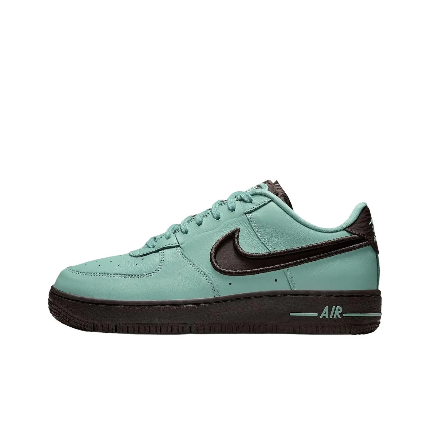 Nike Air FORCE 1 Устойчивые к истиранию Низкие Кроссовки для скейтбординга Унисекс Зеленые