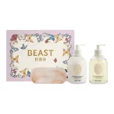 3종 세트: 핸드 클렌징 겔 300ml + 핸드 모이스처라이징 로션 300ml + 레진 팔레트