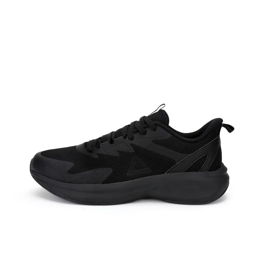 PEAK State Pole Амортизаторы Shock Absorbers Противоскользящие Устойчивые к истиранию Дышащие Беговые кроссовки Мужские Черные