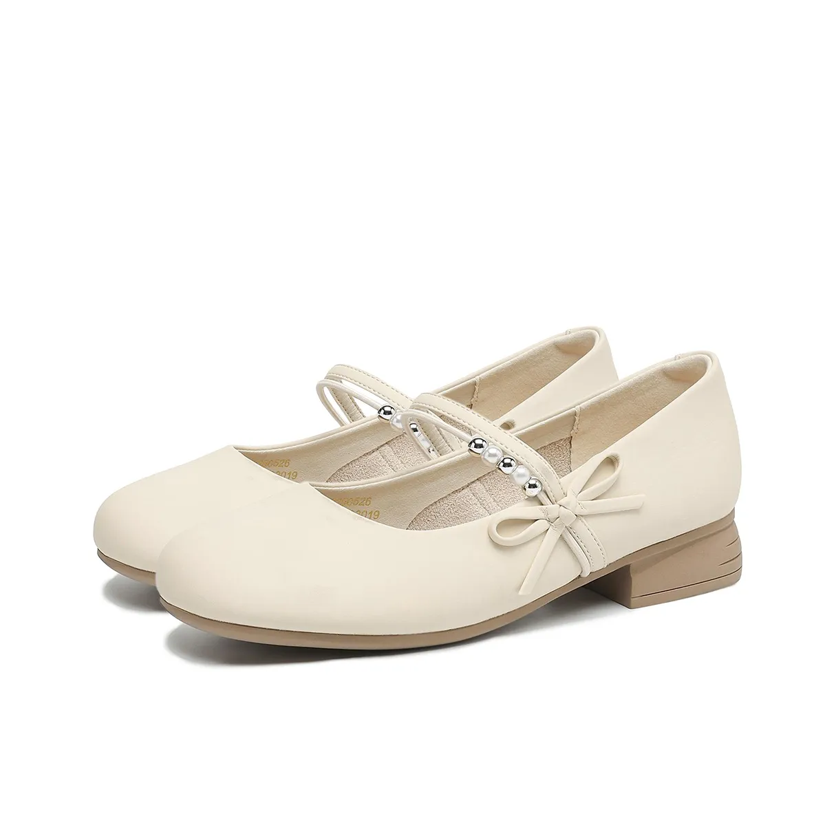 FOXER Квадратный каблук Mary Jane Женские туфли