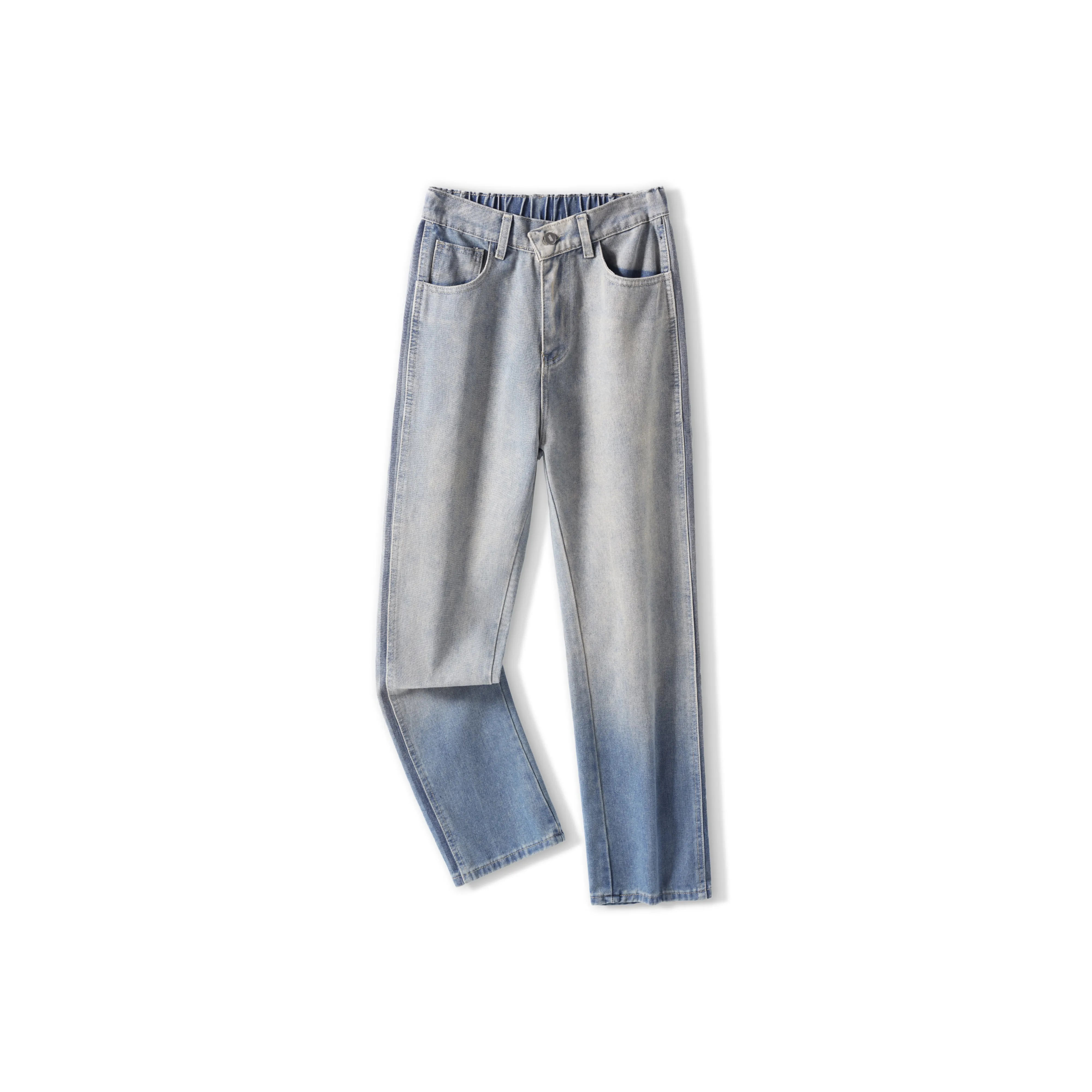 CASAMIA Грязно-желтые унисекс джинсы