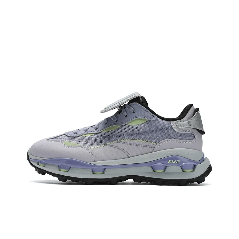 FILA KM2 SO Складной Кроссовки 2 Southern Edition Амортизация Износостойкий Низкий Топ Casual Женские Фиолетовые