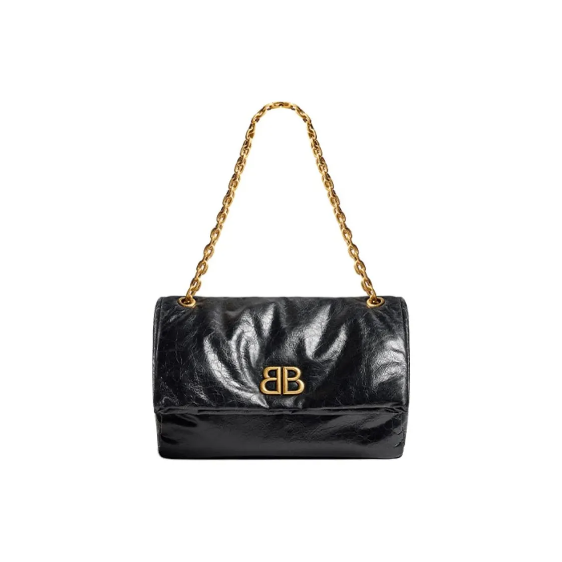 Balenciaga Monaco Medium Chain Shoulder Bag
