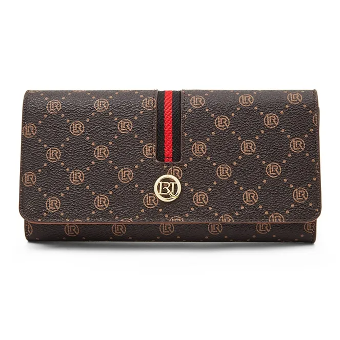 Old Man's Head Синтетическая кожа Кошелек Унисекс Кофе