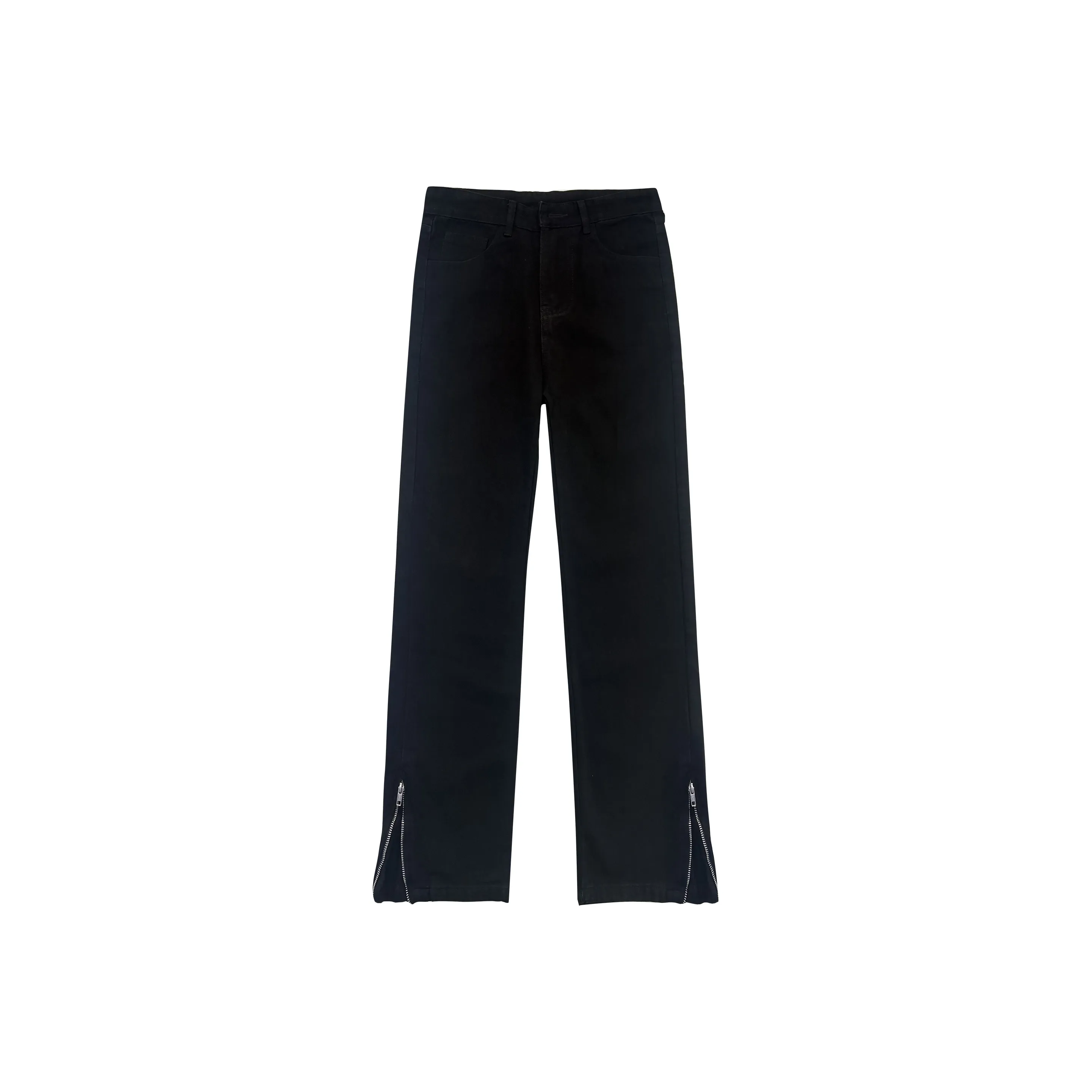 Kung Fu Snake Черные Джинсы с боковой молнией унисекс