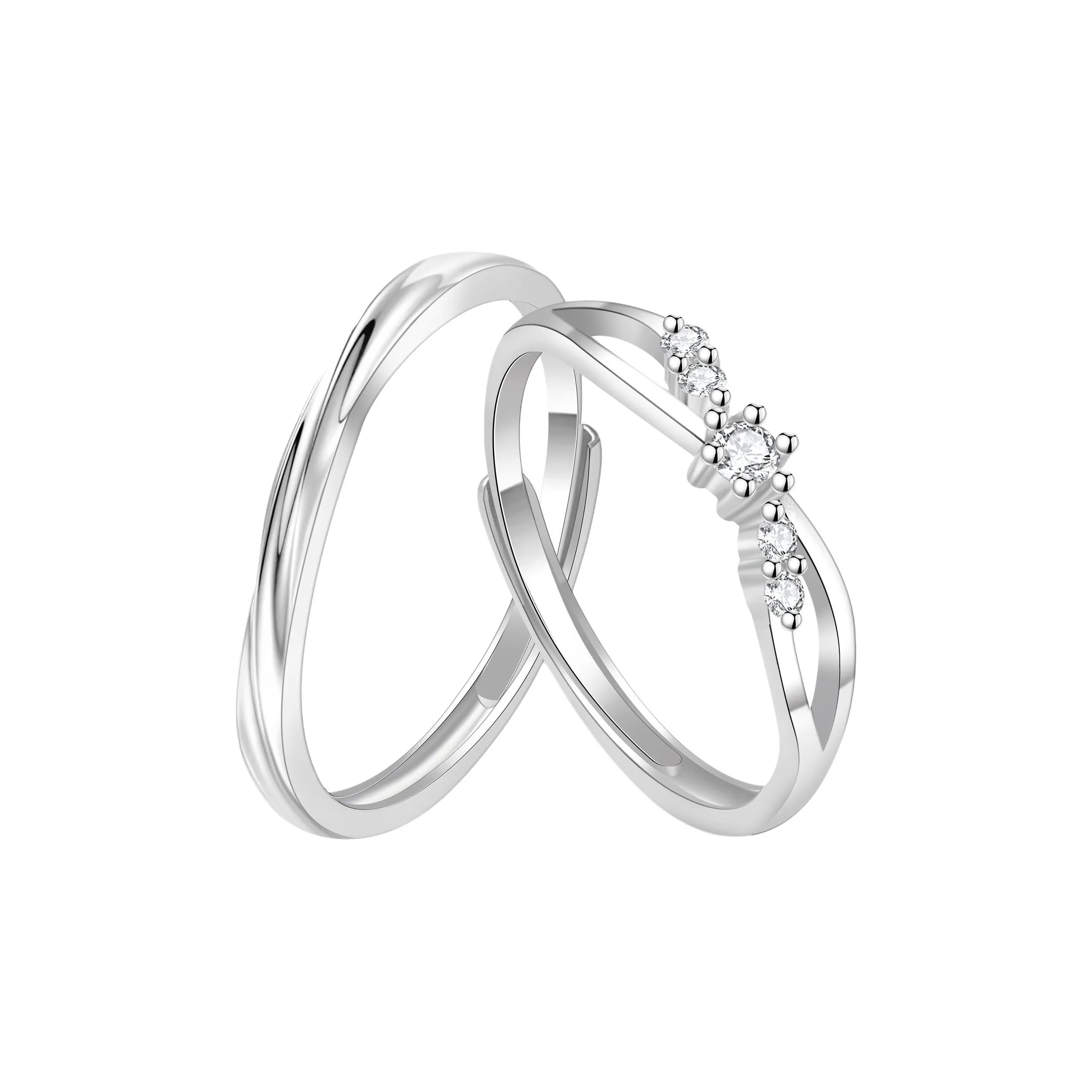 OWNCOOL 999 Fine Silver Gift Box Set Ring Unisex
