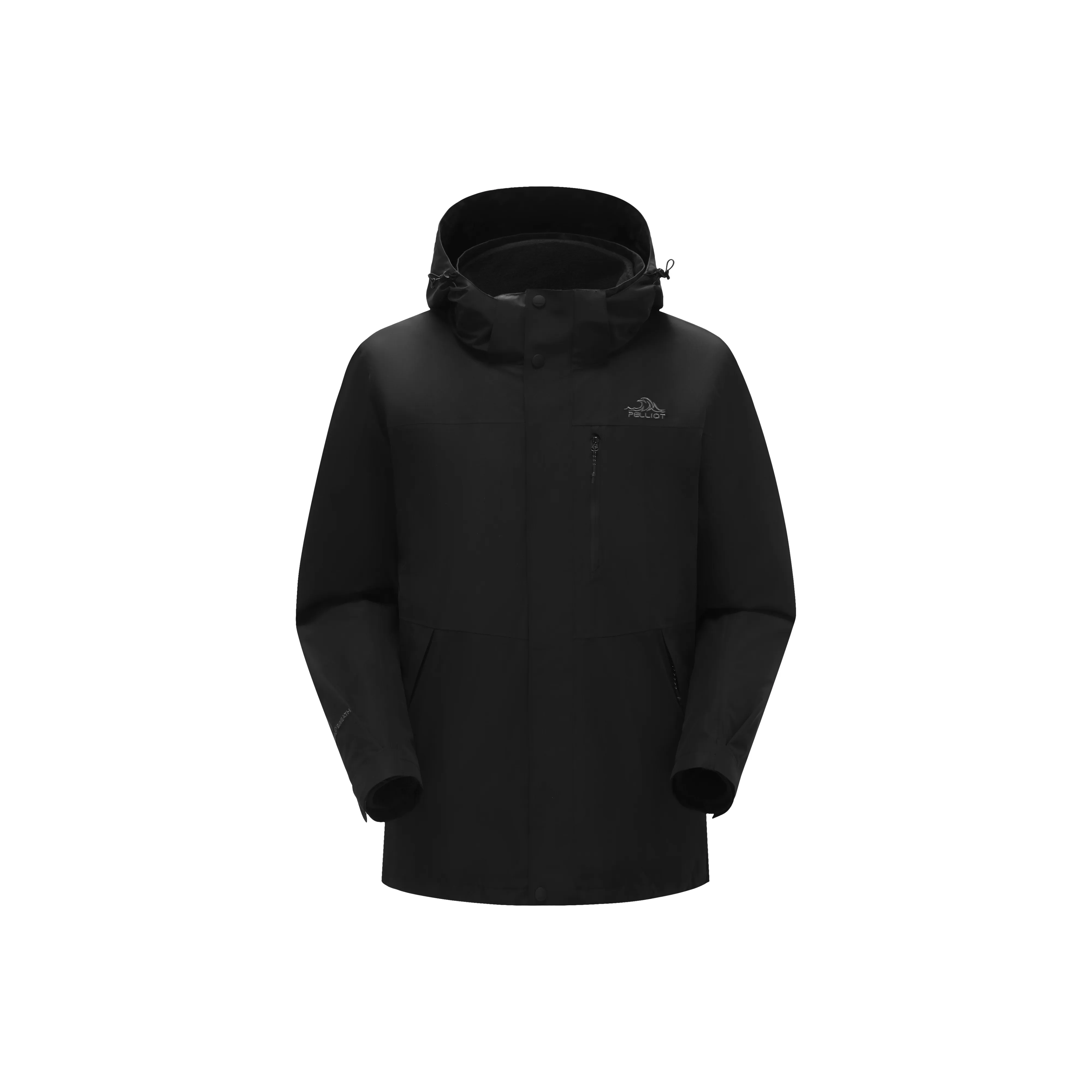 PELLIOT Thermal, Abrasion Resistant, Breathable, Waterproof, Windproof Windbreaker Jacket Unisex