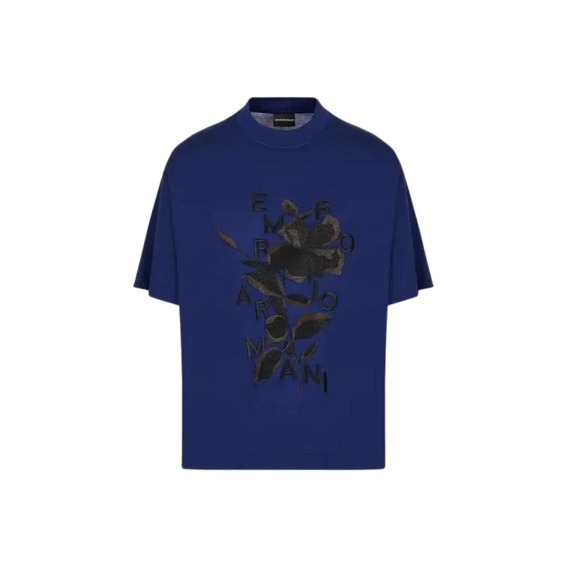 EMPORIO ARMANI Синие Мужские T-рубашки